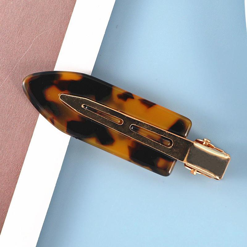 2/3/4/6 шт. ацетатные заколки для волос в Корейском стиле, золотисто-белые блестящие заколки для волос, головные уборы для девочек и женщин, аксессуары для волос