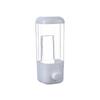 Bathroom Non-Punching Manual Press Soap Dispenser Wall Hanging Traceless Paste Disinfectant Bottle Transparent Dispenser