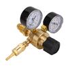 Регулятор газа Аргон CO2 со шлангом 6,6 фута и манометром Вход CGA580 Выход 5818unf 0315 БАР