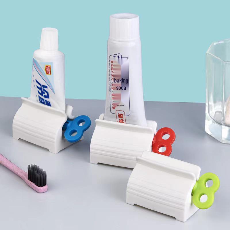 Automatic Toothpaste & Facial Cleanser Dispenser - Hands-Free Squeezer & Extruder
