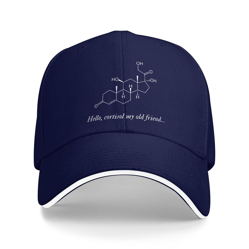 Летняя Повседневная Бейсболка Привет Кортизол Мой Старый Друг Фармакология На Открытом Воздухе Спортивная Кепка Тракер Мужская Солнце Винтажные Бейсболки