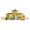 Coffret ferme éducative de 92 pièces avec Ensemble de Figurines animaux et accessoires, Schleich 42605 Farm World