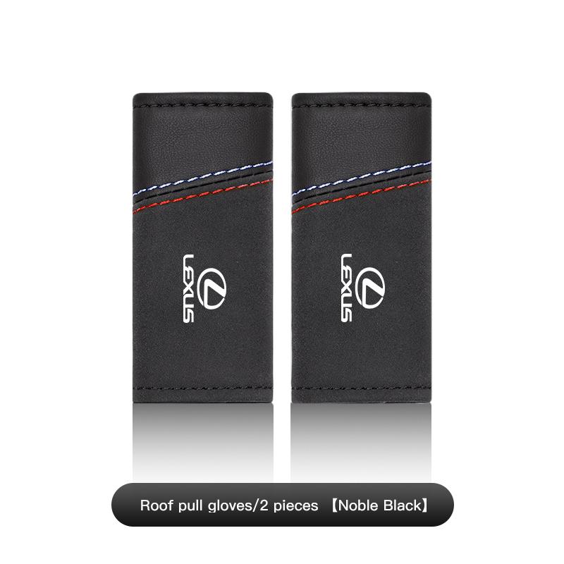 Auto Roof Pull Gloves Car Roof Armrest Cover Handle Covering For Lexus F SPORT GS GX IS LS LX CT LC RC LBX NX RX 350h 450h ES UX