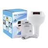 Solar Pool Thermometer with Lights IP68 Floating Water Temperature Gauge LCD Display & Mood Light for Hot Tubs Spa