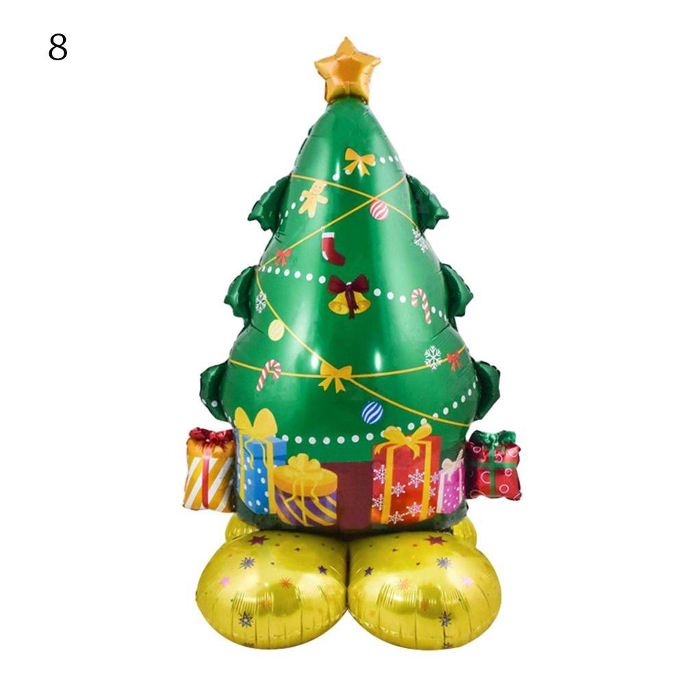 Рождественская елка, украшение для рождественской вечеринки, снеговик, украшение для дома, Новый год, Рождество, стоячий воздушный шар