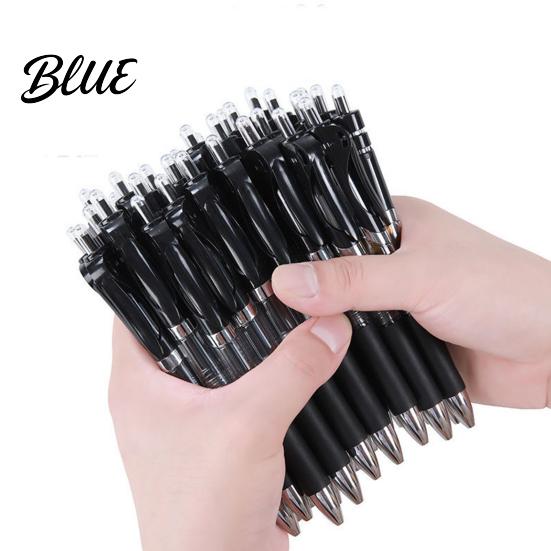 Ручки для ведения дневника 5 шт. Гелевые ручки 0,5 мм с тонким стержнем Выдвижные Гладкое письмо Офисные принадлежности Быстросохнущие чернила для школьных принадлежностей
