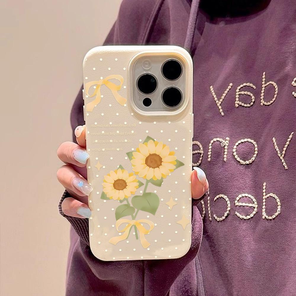 Чехол для телефона iPhone 11 13 XR XS Max, чехол для iPhone 12 14 15 16 Pro Max 12 Pro 15 Plus, кожаный, окрашенный, водонепроницаемый, устойчивый к падениям и износу, мультяшный