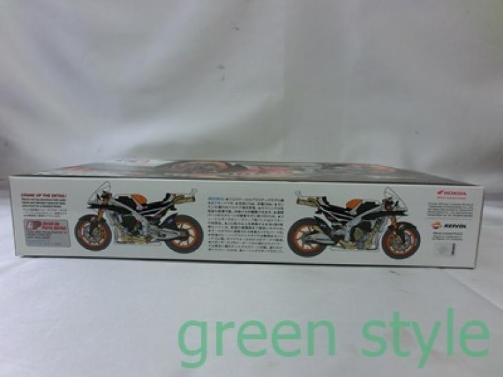 Tamiya Motorcycle Series 130 Repsol Honda RC213V Unassembled Plastic Model Kit No glue or paint # 1/12 No. '14 (Motorcycle) - included.