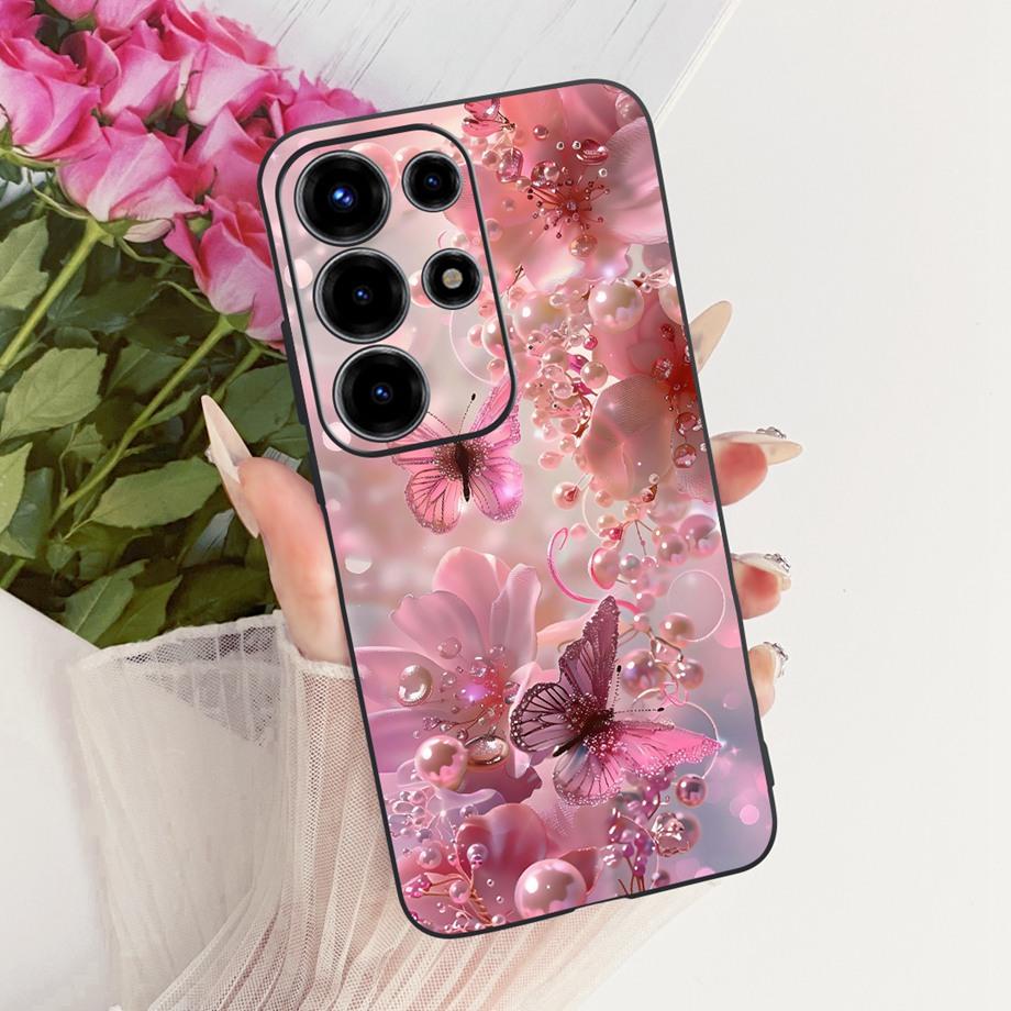 Чехол для телефона с цветочным мультяшным модным дизайном для Itel Super 26 Ultra S26 Ultra S688LN Funda Мягкий силиконовый ударопрочный задний чехол