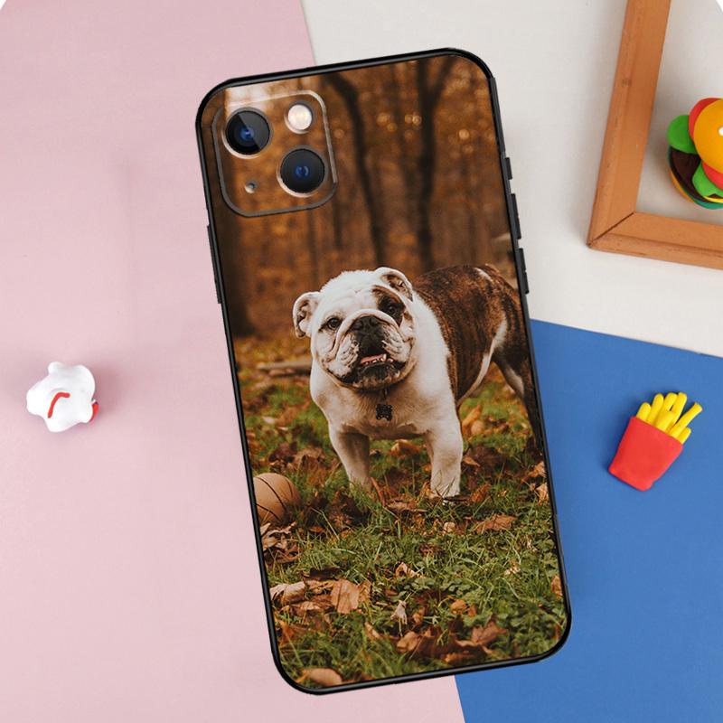 Чехол для телефона с французским бульдогом для iPhone 16 Pro Max 11 12 13 14 15 Pro Max Mini XR 15 16 Plus 16e Защитный корпус