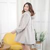 Autumn and Winter New Fine Imitation Rex Rabbit Fur Coat for Women Loose and Warm Hooded Fur Coat for Women
