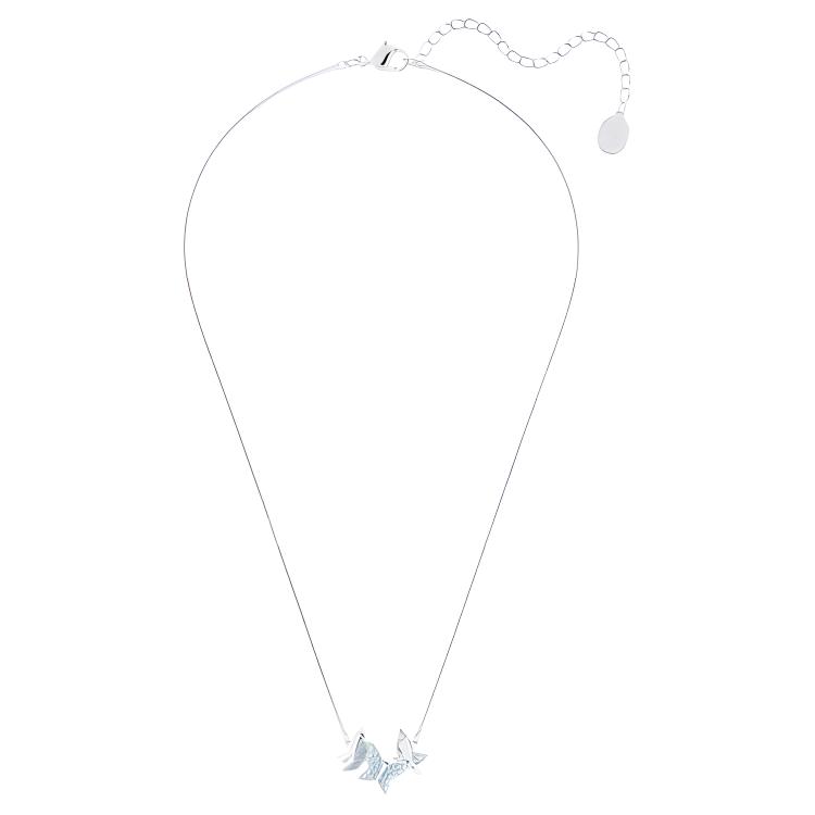 Swarovski Лилия Бабочка Узор Элегантное Сияющее Ожерелье Женское ожерелье 5662181