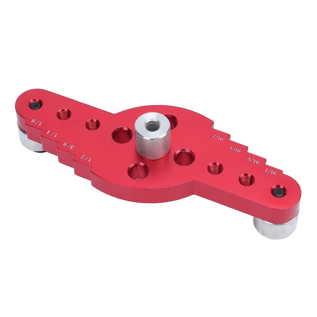 42Pcs 1 Set Woodworking Center Hole Locator Self Centering Straight Hole Drilling Positioner for Shelf Brackets