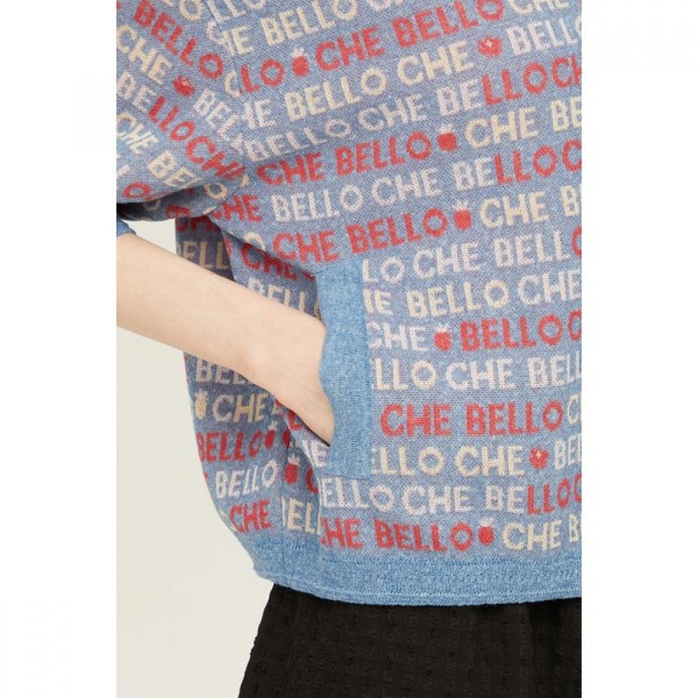 Benetton Трикотажный свитер Benetton Lettering на молнии Bakca4531