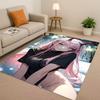 Сексуальная Девушка Ноль Два DARLING in The FRANXX Мультяшный Ковер для Гостиной Нескользящий Ковер для Спальни, Дивана, Легко Чистящийся Домашний Коврик