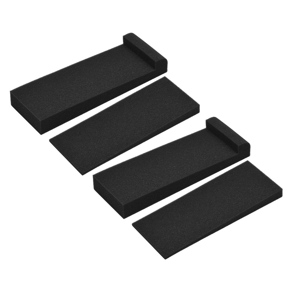 2 Packs High Density Acoustic Isolation Foam Isolation Pads 27 * 10cm Usable Area for Studio
