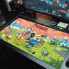 Adventure Time Color Mouse Pad Large Gaming Table Cushion Non-slip Laptop Tablet Big Mousepad XXL Mat Mini PC Playmat With Lock edge
