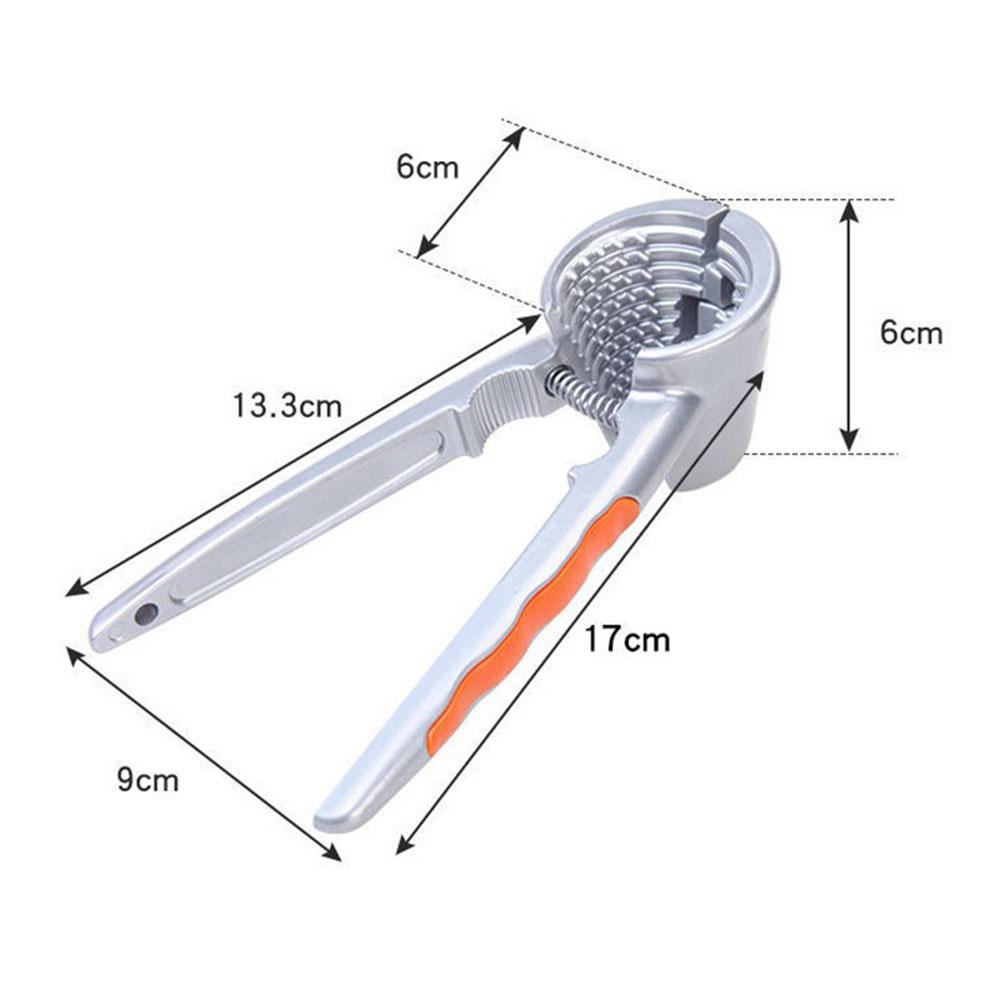 Многофункциональный кухонный инструмент, орехокол, шелушитель, орехокол, плоскогубцы, металлический открывалка, орехокол из нержавеющей стали