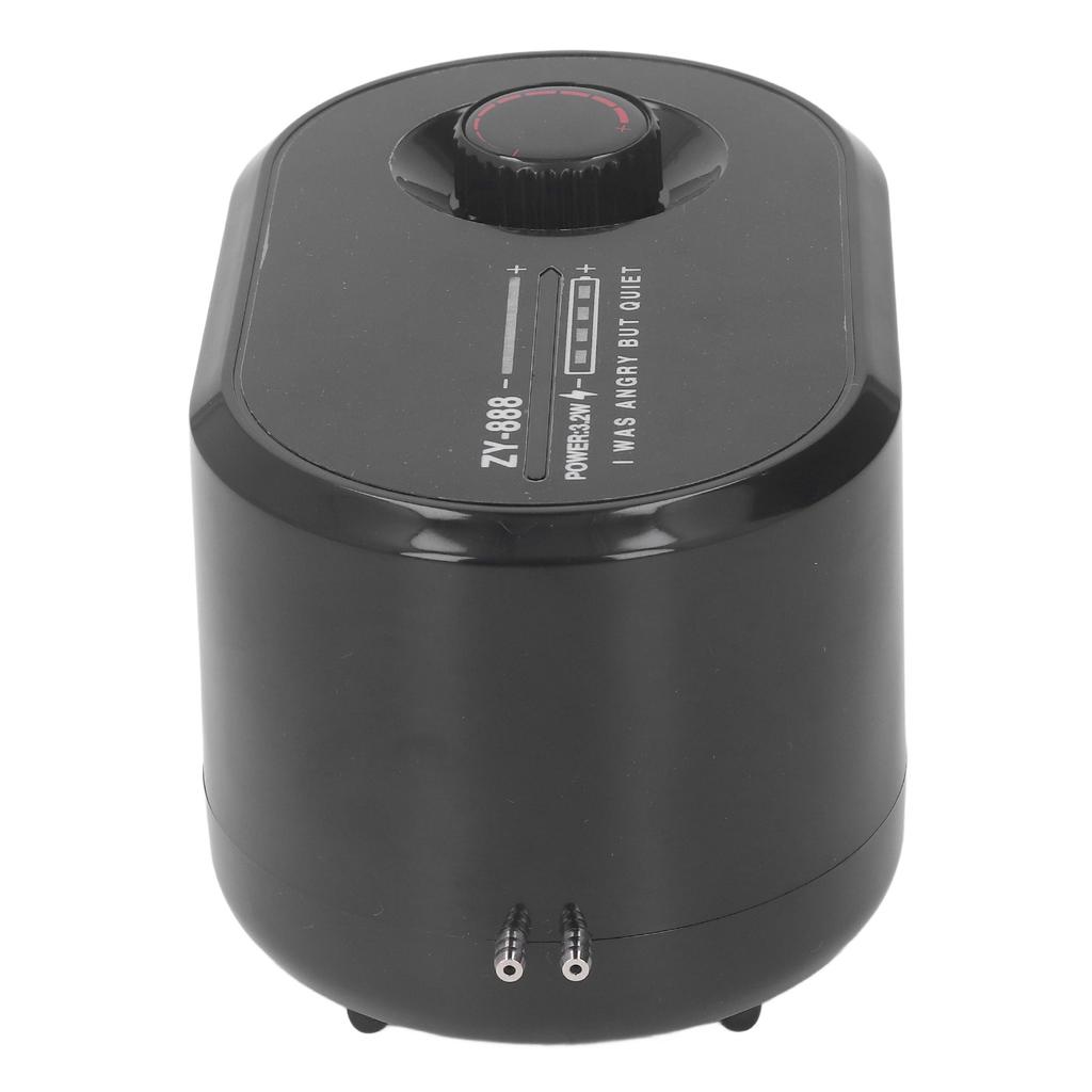 Кислородный воздушный насос для аквариума, двухслойная звукоизоляция, автомобильный литиевый аккумулятор, тихий воздушный насос для аквариума