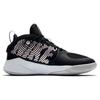 Nike Детские кроссовки Team Hustle D9 GS Black Metallic Silver Wolf-Grey White AQ4224-001