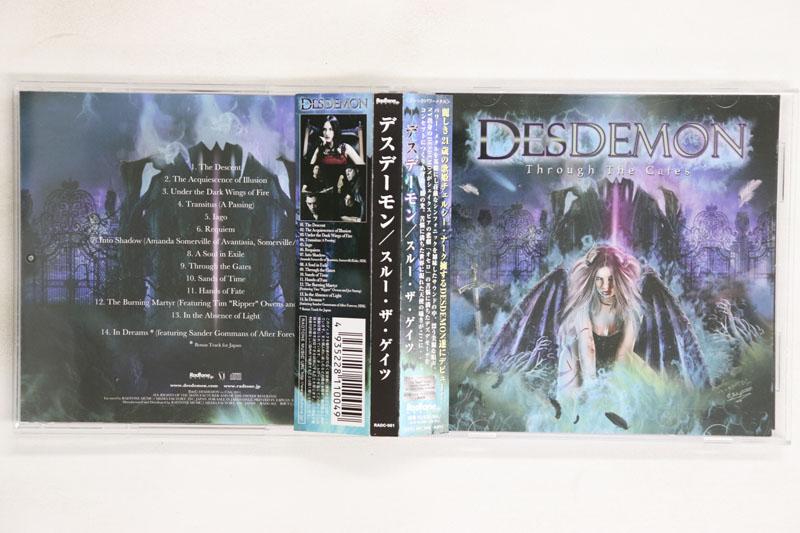 CD DEATH DEMON THROUGH THE GATES RADC61 2011 Япония Obi Металл Б/У