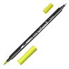 Pen Twin Type Le Plume II Single Water-based Item, Yellow-green (1122-52)