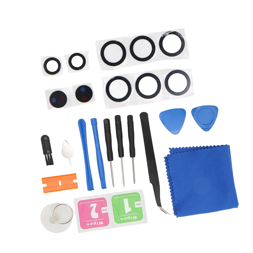 Замена стекла задней камеры с предустановленным клеем, инструменты для ремонта для Samsung Galaxy S22 Ultra 5G