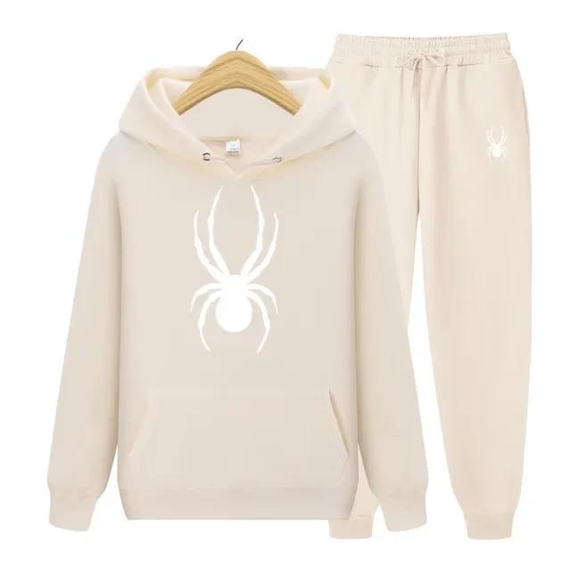 Women's Hoodie Set Spring and Fall Women's Suit Fashion Hoodie + Pants 2-piece Women's Casual Jogging Tracksuit