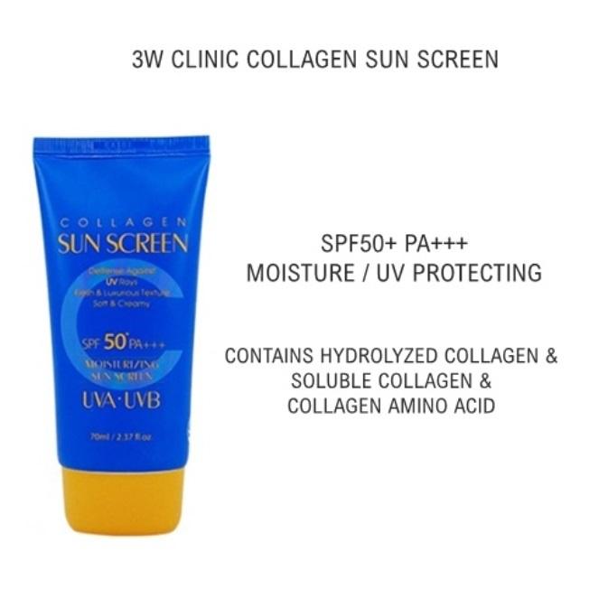 3w Clinic Крем солнцезащитный SPF50+ PA+++ 70мл