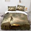  Extreme Sport Off-Road Motorcycle Duvet Cover Set for Boys Bedroom Single Double Queen King Size Quilt Cover Pillowcase