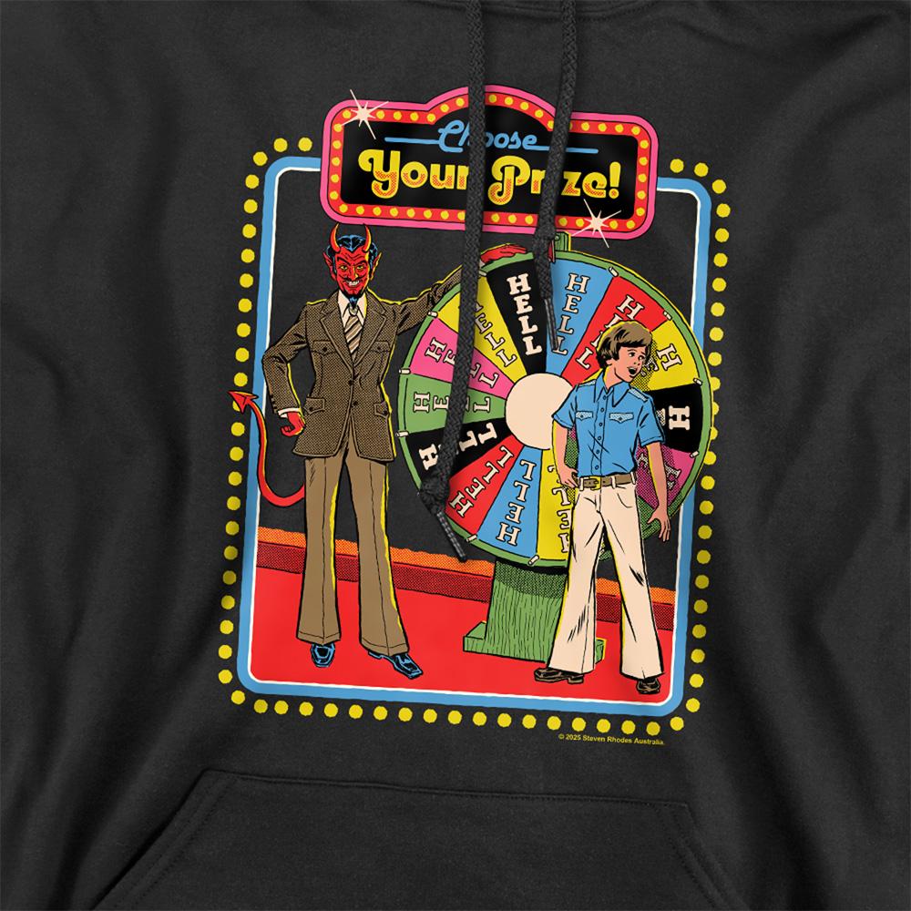 Steven Rhodes Unisex Adult Choose Your Prize Hoodie