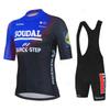 Комплект летней велосипедной формы Soudal Quick Step Team, дышащая мужская одежда для МТБ, велоформа, костюм