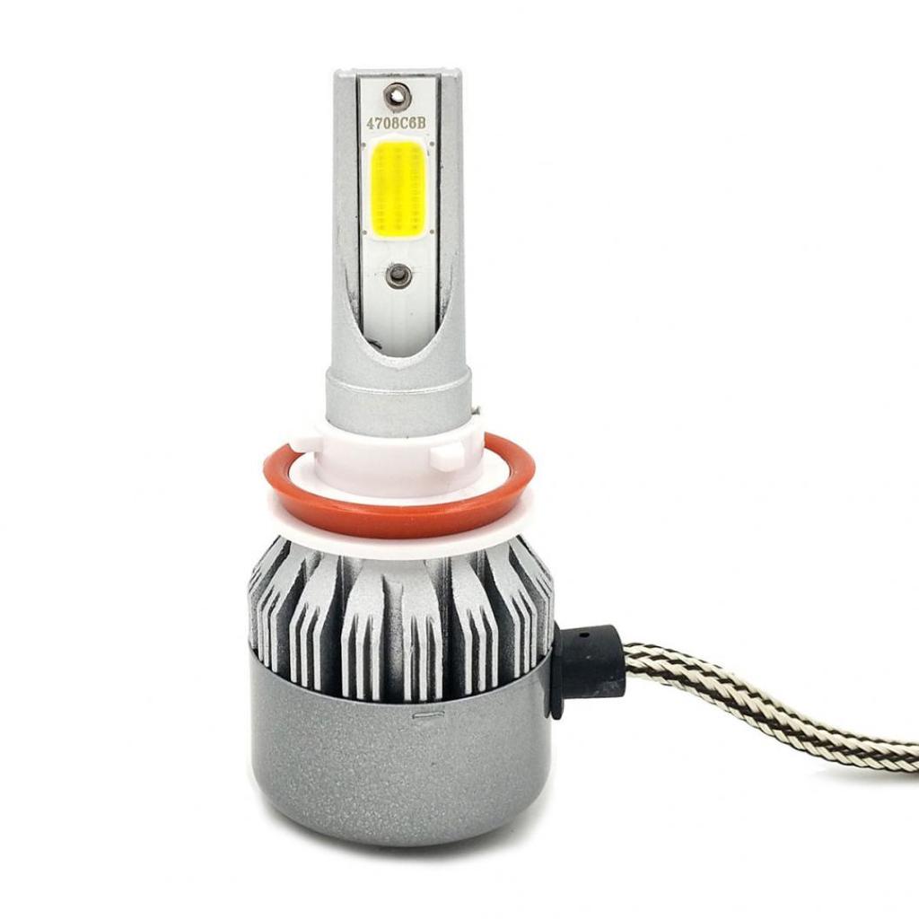 2 шт. H8 H9 H11 1200 Вт 6000 К супер яркий светодиодный светильник для автомобильных фар автомобиля