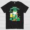 Cat St. Patrick's Day Cotton Summer Casual Cool Loose T-Shirt
