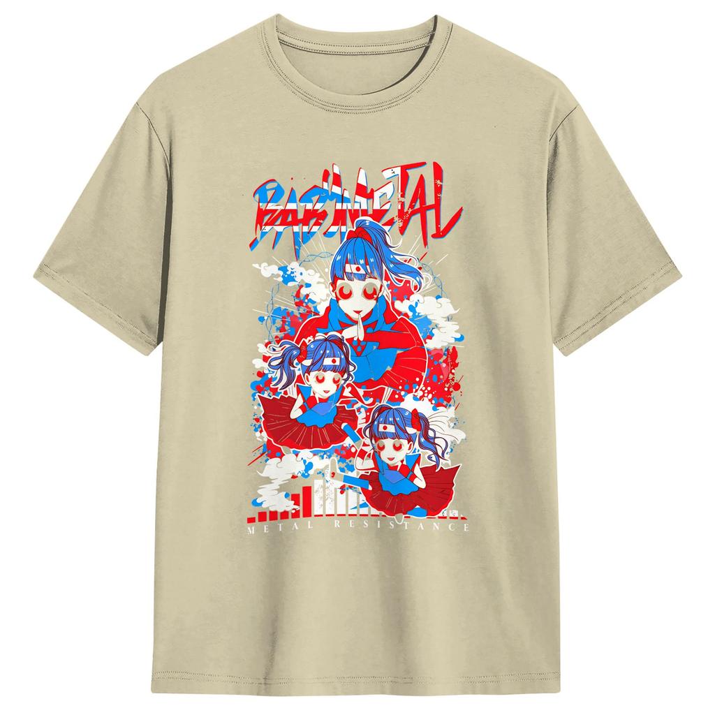 Babymetal World Tour 2026 T Shirt Beach Cotton T Shirts For Male Hipster Design Tee Shirt ShortSleeved Streetwear Clothing