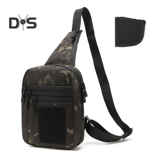 Рюкзак Crossbody Sling Backpack для скрытого ношения на плече, тактическая нагрудная сумка, водонепроницаемая сумка для хранения, для ежедневного использования в офисе и путешествиях