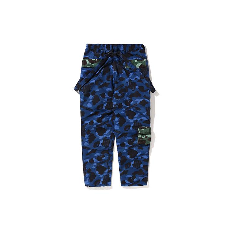 A BATHING APE X UNDEFEATED Camo Multi Pouch Pocket Pants UI2BGWP01M