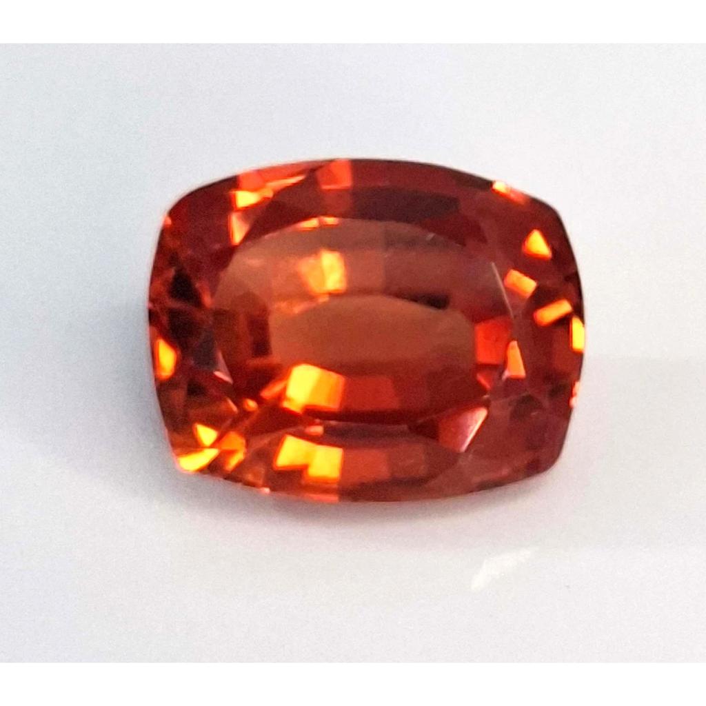 Mexican Fire Opal Natural 7-9 Ct Cushion Cut Fabulous Certified Loose Gemstone