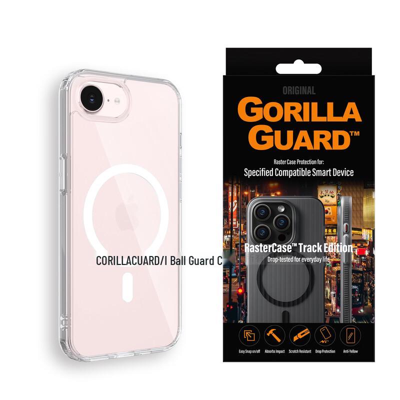 Planet Guardian Magnetic Optical Clear Case for iPhone 17e/16e