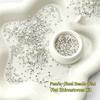 12grid 3D Colorful Crystal Flower Petal Nail Rhinestones Ice Translucent Petal Nail Charms Resin Flatback Flower Nail Charms E2*