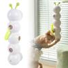 Интерактивная игрушка для кошек Caterpillar, перезаряжаемая, интеллектуальная игрушка-столбик в виде земляного червя с хвостом, автоматическое выскакивающее отверстие, игрушки для дразнения кошек
