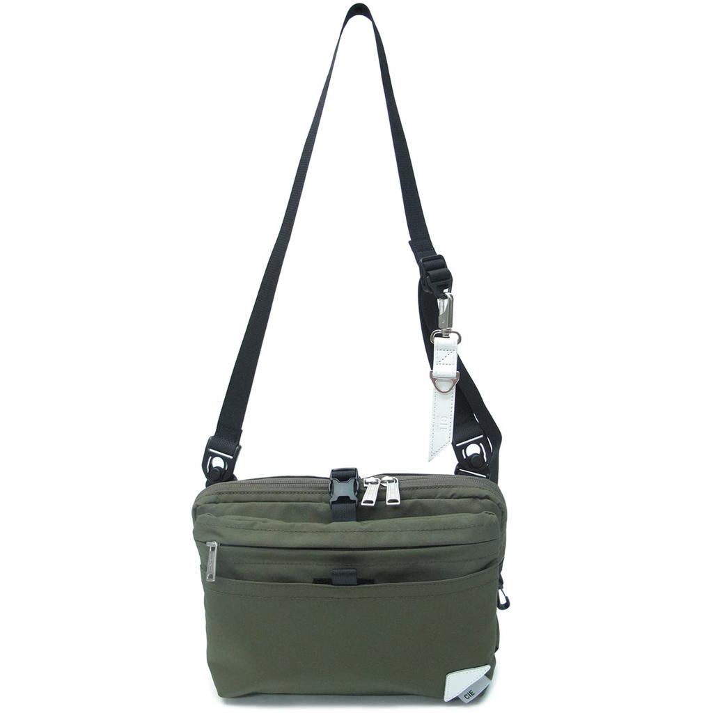 CIE Weather Shoulder Bag, Olive, Lightweight, Water-Repellent, Made in Japan, Toyooka Bags
