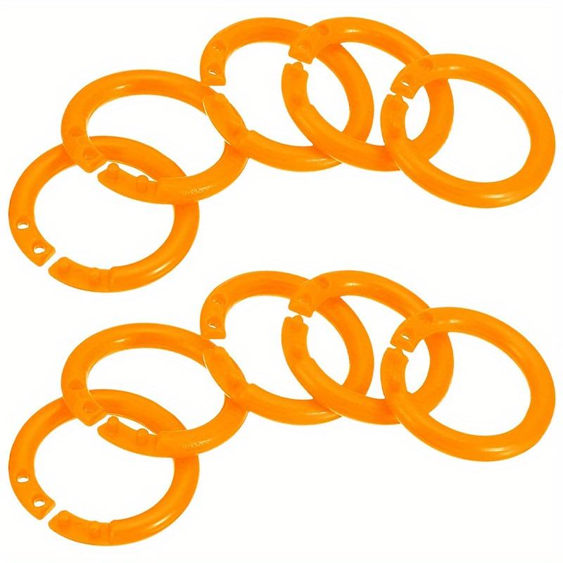 10/25 шт., пластиковое кольцо-переплет для книги, скрапбукинга, фотоальбома, фотоальбома