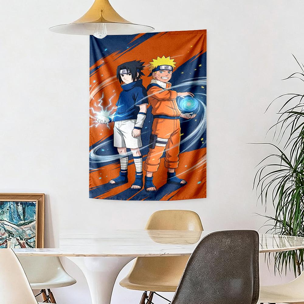 Naruto Handwoven Tapestry Retro Boho Perfect for Balcony Reading Corner Dorm Wall Indoor Vintage Wall Art Ideal Gift for Housewarming