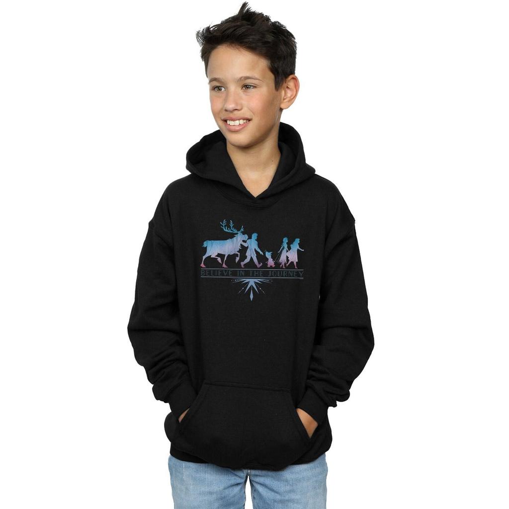 Disney Boys Frozen 2 Believe In The Journey Silhouette Hoodie