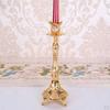 Металлический винтажный подсвечник для чайной свечи Подсвечник Свадебный Стол Обеденное Украшение Орнамент