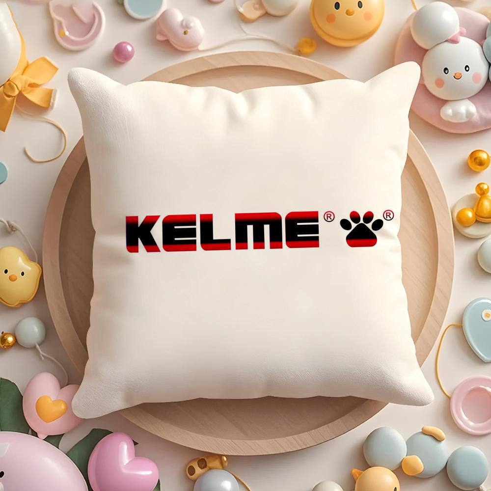 Роскошная Мода K-Kelme Наволочка Плюшевая Ткань Мягкая Двусторонняя Печать Чехол для Подушки Дивана Стойкая к Выцветанию Домашний Декор Подарок