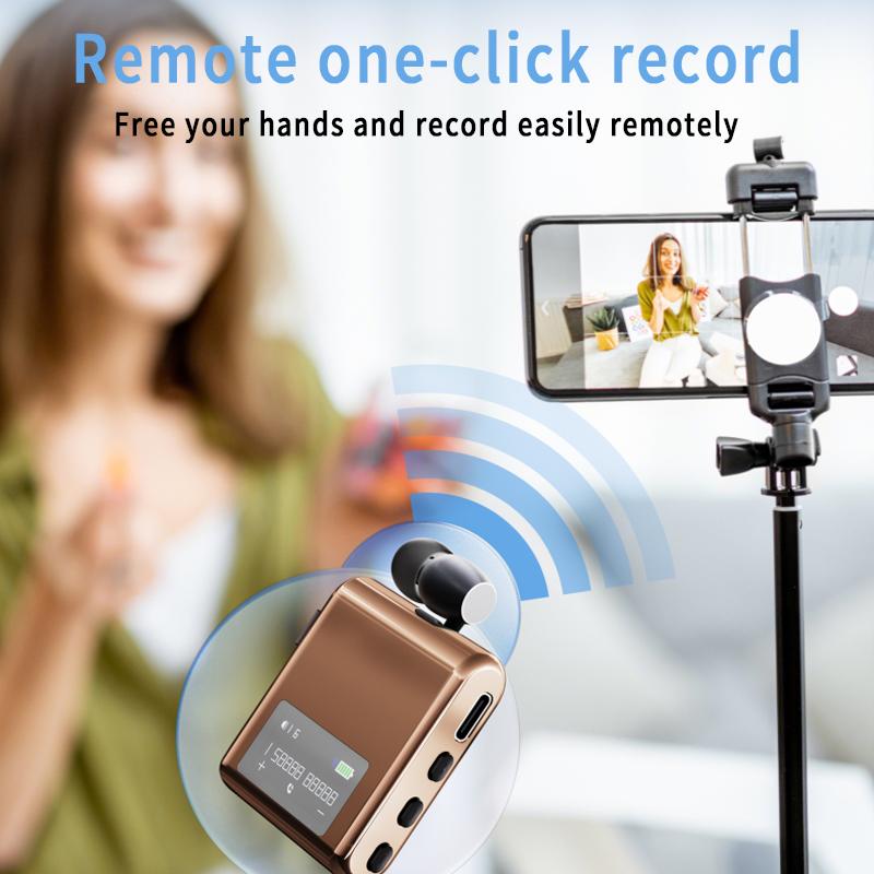 K89/K75 Lavalier Business Bluetooth 5.4 беспроводная гарнитура разговор/музыка 20H ЖК-цифровой дисплей HIFI наушники с микрофоном шумоподавление