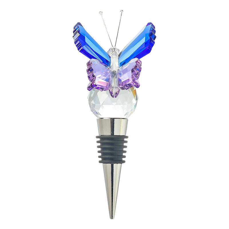 1 шт. Герметичная пробка для бутылки, бытовая пробка для вечеринки в виде бабочки, пробка для бутылки, барный кристалл, фестивали, несколько вариантов в наличии