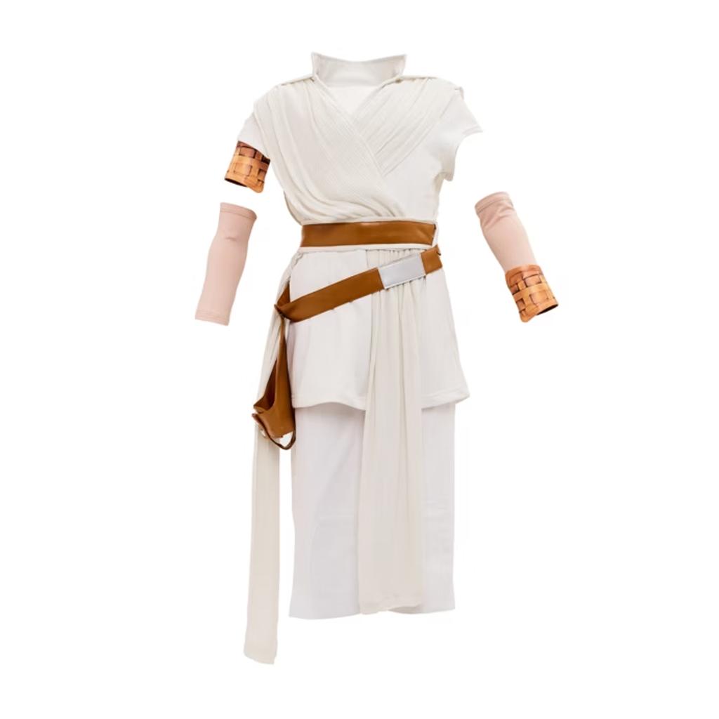 STAR WARS Girls Deluxe Rey Suede Costume